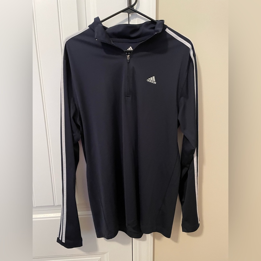 Adidas Mens Large navy climacool pullover